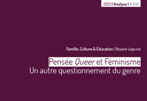 cover publication Pensée Queer et Féminisme