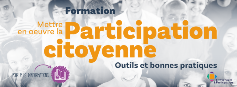 Formation Mettre en œuvre la participation citoyenne