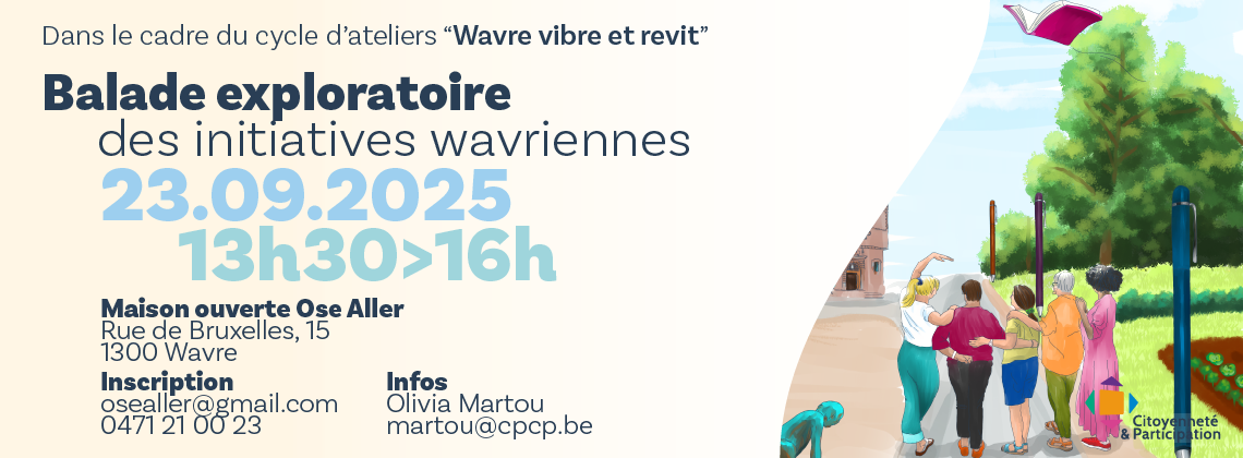 Découvrir Wavre et ses initiatives en lien avec la décroissance